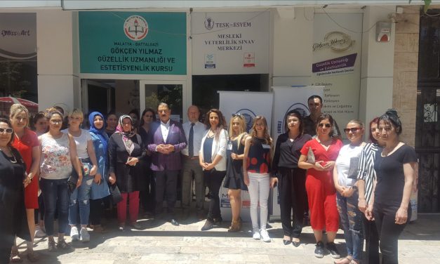TESK-ESYEM Malatyada Mesleki Yeterlilik Sınavlarına Başladı