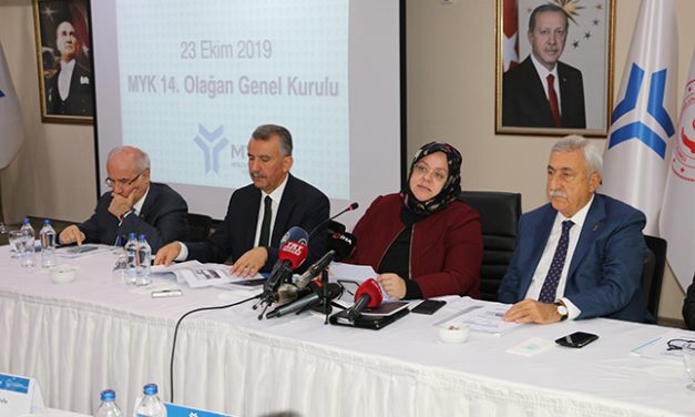 Mesleki Yeterlilik Kurumu 14 . Olağan Genel Kurulu 23 Ekim 2019 Tarihinde Gerçekleştirildi.
